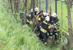 Direksiyon başında acı ölüm! Kalp krizi geçiren sürücü şarampole yuvarlandı