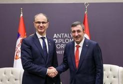 Cumhurbaşkanı Yardımcısı Yılmaz’dan Antalya’da diplomatik temaslar