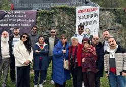 Melek Baykal, Volkan Konak’ın mezarını ziyaret etti!