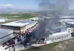 Ankara'da fabrika yangını! 1 işçi hayatını kaybetti