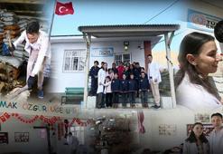 Dağ köyünde ellerinde boya fırçasıyla tarih yazdılar! 19 öğrenci için okulu baştan yaratan öğretmenler