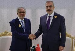 Bakan Fidan, Pakistanlı mevkidaşı Ishaq Dar ile görüştü