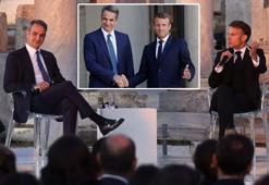Yunan basını Macron’un açıklamalarını Türkiye’ye çevirdi: 'Savaş çıkarsa yardım edeceğiz'