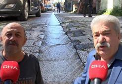 Ataşehir’de günlerdir boşa akan su isyan ettirdi! '1 haftadır akıyor parası bizden çıkıyor'