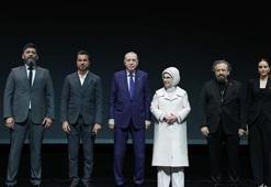 Cumhurbaşkanı Erdoğan ‘Bir Adam Yaratmak’ filminin galasına katıldı