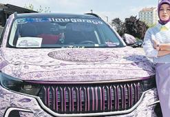 Otomobile sıra dışı kaplama