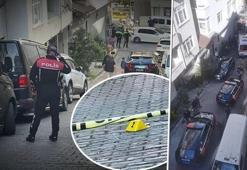 Dehşet anları! Polise saldıranlar kaçtı, seken kurşun berberi vurdu
