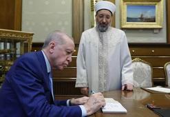 Cumhurbaşkanı Erdoğan, Türkiye Diyanet Vakfına kurban bağışında bulundu