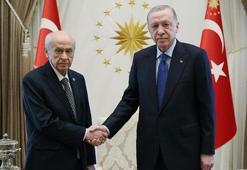 Cumhurbaşkanı Erdoğan ile MHP lideri Bahçeli görüşmesi sona erdi