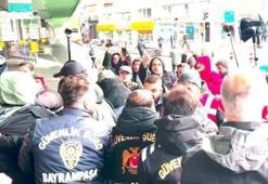 Mecidiyeköy’de izinsiz gösteriye polis engeli! Gözaltılar var