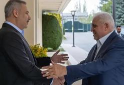 Dışişleri Bakanı Hakan Fidan, Haşdi Şabi Komisyonu Başkanı Feyyad ile görüştü