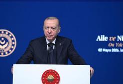 Cumhurbaşkanı Erdoğan: Doğurganlık hızımız düşüyor! Rakamlar hepimiz için tedirgin edici