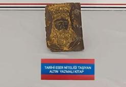 Yozgat’ta tarihi eser operasyonu! Altın yazmalı antik kitap ele geçirildi