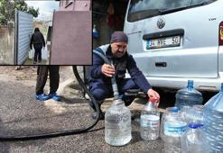 İstanbul'un bir ilçesinde 4 gündür su yok! Bidonlarla evlerine su taşıyorlar: 'Günlerdir mağduruz'