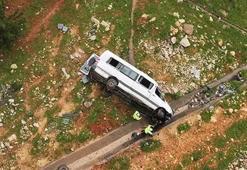 Gaziantep’te işçi servisi kontrolden çıktı! 16 kişi yaralandı