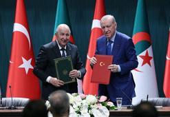 Cezayir ile 8 anlaşma imzalandı! Cumhurbaşkanı Erdoğan: Hedefimiz 10 milyar dolar