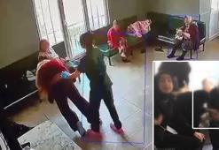 Skandal görüntüler ortaya çıktı! Yaşlı hastalara şiddet uygulayıp yüzüne tükürdü