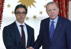 Cumhurbaşkanı Erdoğan, B.A.E. başkan yardımcısını kabul etti