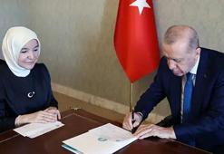 Cumhurbaşkanı Erdoğan, Darülaceze'ye kurban bağışında bulundu