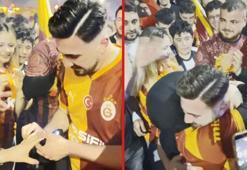 Sürpriz evlilik teklifi! Taraftarlar tezahüratlarla kutladı