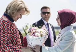 Belçika Kraliçesi Mathilde İstanbul’da! 428 kişilik heyet Türkiye’ye indi