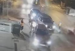 Göktürk’te iş kadınının hayatını kaybettiği kaza kamerada