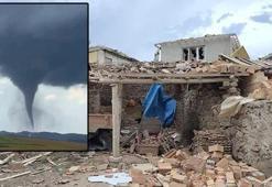 Çorum’da doğa felaketi! Hortum onlarca evi harabeye çevirdi