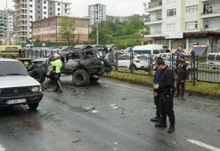 Karadeniz Sahil Yolu’nda feci kaza! Takla atarak havalandı karşı şeritteki aracın üzerine çakıldı: 1 ölü, 7 yaralı