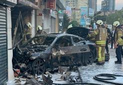 Şişli’de feci olay! Lüks araç dükkana girdi: Yaralılar var