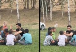 Şehit polis Emrah Koç'un çocuklarla çekildiği görüntüler yürek burktu