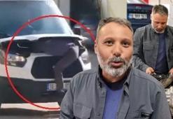 Ustanın akılalmaz yöntemi! Hareket halindeki kamyonetin kaputuna yatarak arıza tespiti yaptı