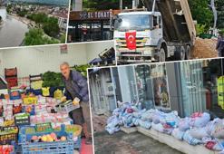 Kum torbalarından bariyer yapıldı! Mahalleler tahliye edildi: İlçede 'baraj' alarmı