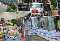 İlçede baraj alarmı! Mahalleler boşaltıldı, kum torbalarıyla set kuruldu