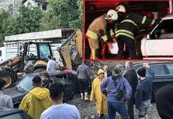 Hatay'da köprü çöktü, araçlar sürüklendi! Şiddetli sağanakta 1 kişi hayatını kaybetti