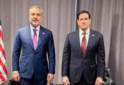 Dışişleri Bakanı Hakan Fidan, ABD'li mevkidaşı Rubio ile görüştü