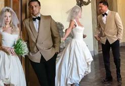 Roma’da masalsı nikah! Cengiz Ünder ile Bilge Yenigül evlendi