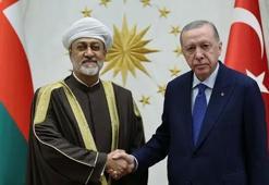 Cumhurbaşkanı Erdoğan, Umman Sultanı Heysem Bin Tarık ile görüştü