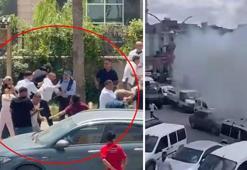 Bayram öncesi korkutan görüntü! İki aile birbirine girdi, ortalık savaş alanına döndü