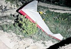 ‘Microlight’ta 2 kişi yaralandı