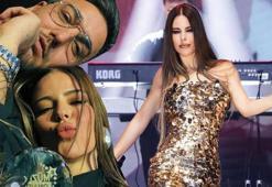 Simge Sağın ve İlkay Sencan sahnede aşka geldi! Peş peşe öpücükler