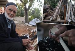 70 yıldır dağdan topladığı dallara hayat veriyor: 85 yaşındaki usta yarım saatte yapıyor ama tek kuruş bile almıyor!
