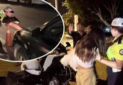 'Anksiyetem tuttu' diyen ehliyetsiz sürücü polise çarpıp kaçtı! 557 bin lira ceza yedi
