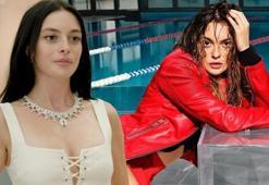 Melis Sezen’den ayna pozu! Beyaz tarzıyla dikkat çekti