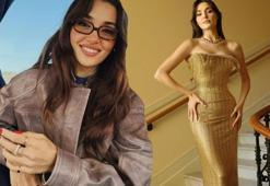 Hande Erçel bu kez de farklı tarzıyla ilgi topladı!