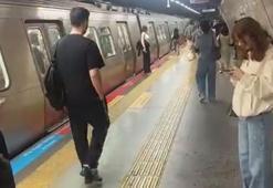 Mecidiyeköy metrosunda korkunç son! Tren raylarına atlayarak can verdi