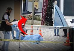 Sokak ortasında 'evlat' dehşeti! Oğluna şarjörü boşaltıp başında bekledi