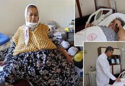 15 yıldır bir çekyatın üzerinde yaşamaya mahkumdu! Karnından çıkarılan kitle tam 40 kilo