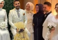 Kadir Ezildi'nin eşi Gamze Türkmen'in eltisinin düğününde tercih ettiği kıyafet olay oldu