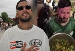 DJ Mahmut Orhan sahnede sürpriz yaptı! Kalabalığa sarma dağıttı