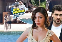 Ali Öner ile Zeynep Atılgan'ın aşkı Bodrum'da belgelendi! Gözlerden uzak deniz keyfi